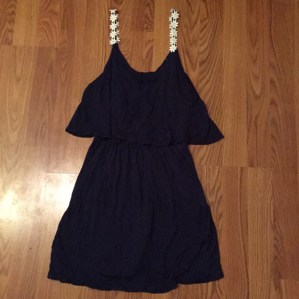 Blue dress